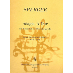 Adagio A-Dur für Kontrabaß und -Johann Mathias Sperger