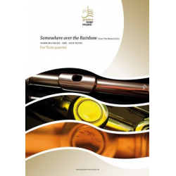 Somewhere over the Rainbow (Flute Quartet) -Harold Arlen / Arr.Nick Keyes
