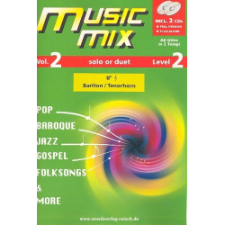 Music Mix Vol.2 (+2 CD's) -Diverse / Arr.Rainer Raisch