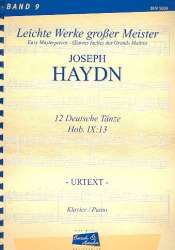 12 deutsche Tänze Hob.IX:13 : -Franz Joseph Haydn