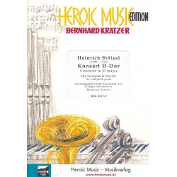 Konzert D-Dur : für Piccolotrompete und Klavier -Gottfried Heinrich Stölzel