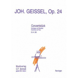 Konzertstück : für Kontrabass und Klavier -Johann Geissel