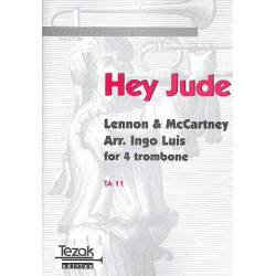 Hey Jude für 4 Posaunen -Paul McCartney John Lennon & / Arr.Ingo Luis