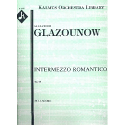 Intermezzo romantico op.69 : -Alexander Glasunow