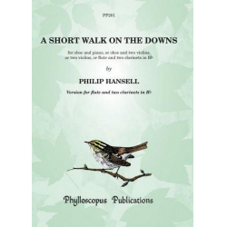 A Short Walk on the Downs woodwind trio -Philip Hansell