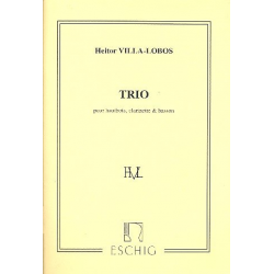 Trio : pour hautbois, clarinette et -Heitor Villa-Lobos