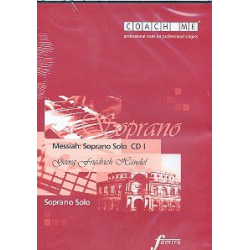 Messiah - Sopran solo 1 : 2 Playalong-CD's -Georg Friedrich Händel (George Frederic Handel)
