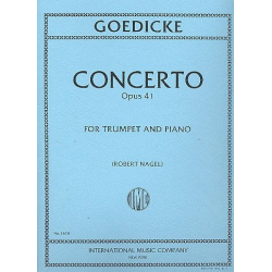 Concerto op.41 for trumpet and piano -Alexander Goedicke / Arr.Robert Nagel