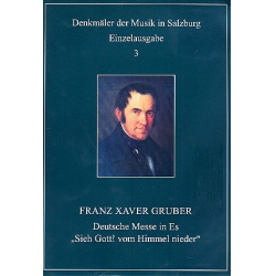 Deutsche Messe Es-Dur (+CD) : für -Franz Xaver Gruber