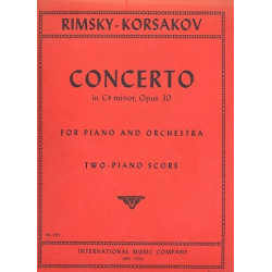 Konzert cis-Moll op.30 für Klavier und -Nicolaj / Nicolai / Nikolay Rimskij-Korsakov