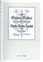 57 Etüden für Violoncello - Band 1 (Nr.1-35) -Charles  Nicolas Baudiot