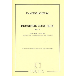 Concerto no.2 op.61 pour violon et - Karol Szymanowski