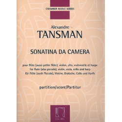 Sonatina da camera : für Flöte (auch Piccolo), -Alexandre Tansman