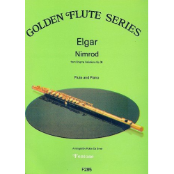 Nimrod op.36 : for flute and piano -Edward Elgar