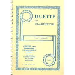 Duette : für 2 Klarinetten -Karl Trebsche