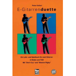 E-Gitarrenduette (+CD) : -Peter Kellert