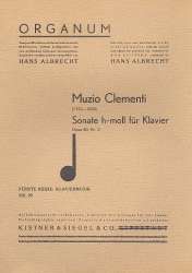 Sonate h-Moll op.40,2 für Klavier -Muzio Clementi