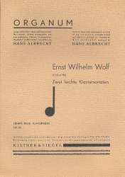 2 leichte Sonaten für Klavier -Ernst Wilhelm Wolf