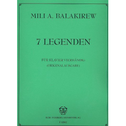 7 Legenden : für Klavier -Mili Balakirew