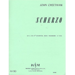 Scherzo for 2 trumpets, horn, trombone and tuba -John Cheetham