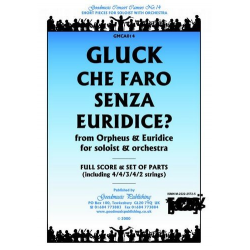 Che Faro Senza Euridice Pack String Orchestra -Christoph Willibald Gluck