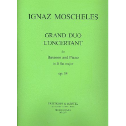 Grand duo concertante op.34 : -Ignaz Moscheles