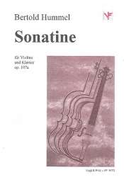 Sonatine op.107a : für Violine und Klavier -Bertold Hummel