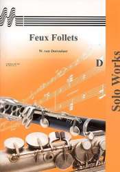 Feux Follets for flute (violin, clarinet, alto sax) and piano -Willy van Dorsselaer