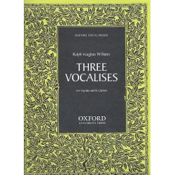 3 Vocalises : for soprano and -Ralph Vaughan Williams
