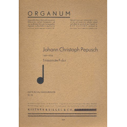 Triosonate Sonate F-Dur : für 2 Violinen -Johann Christoph Pepusch