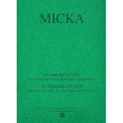 Rhythmische Etüden : für 2 Violinen -Josef Micka