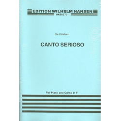 Canto Serioso : for piano and horn in f -Carl Nielsen