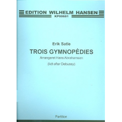3 Gymnopédies : for oboe and -Erik Satie