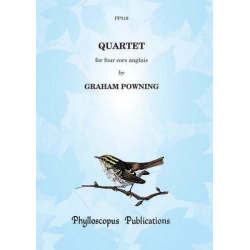 Quartet : for 4 cors anglais -Graham Powning