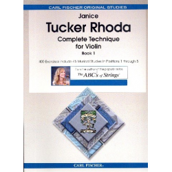 Complete Technique for Violin vol.1 -Janice Tucker Rhoda