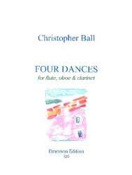 Four Dances (Flöte, Oboe, Klarinette) -Christopher Ball