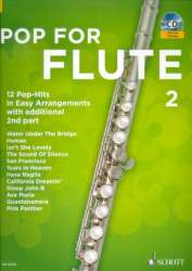 Pop for Flute Band 2 (+CD) -Diverse / Arr.Uwe Bye