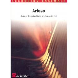 Arioso BWV156 : für Akkordeonorchester - Johann Sebastian Bach