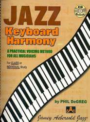 Jazz Keyboard Harmony (+CD) -Phil Degreg