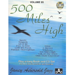 500 Miles high (+CD) : for all instrumentalists -Jamey Aebersold