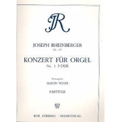 Konzert F-Dur Nr.1 op.137 : -Josef Gabriel Rheinberger