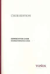 Katalog gemischter Chor Tonos 2013