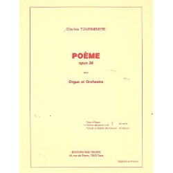 Poème op.38 : pour orgue et orchestre -Charles Tournemire