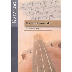 Katalog Kammermusik Kistner und Siegel 2016