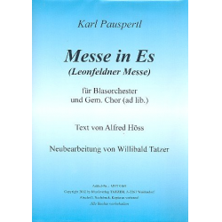 Leonfeldner Messe in Es : -Karl Pauspertl