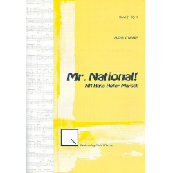Mr. National : für Blasorchester -Alois Wimmer