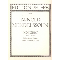 Konzert g-moll -Arnold Ludwig Mendelssohn