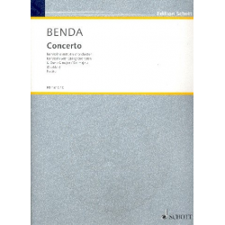 Concerto G-Dur : - Jiri (Georg) Antonin Benda