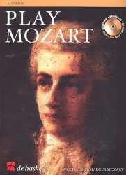 Play Mozart (+CD) : für Sopranblockflöte -Wolfgang Amadeus Mozart