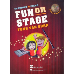 Fun on Stage (+CD) : for clarinet -Fons van Gorp